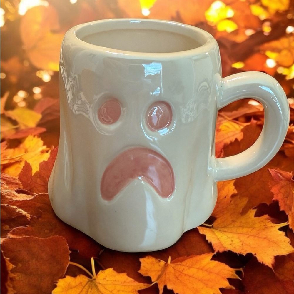Ghost Face Ceramic Mug